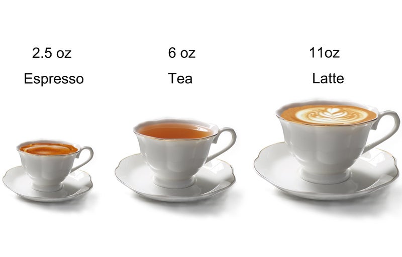 Guangyang 12 Pieces Tea Cup set Fine Porcelain 6oz Cup and Saucer set of 6 for Cappuccino Tea Flat White Coffee - Image 4
